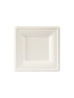 Duni Assiettes jetables 16 x 16 cm Blanc 2000 pcs/Krt (40 x 50 pcs)