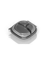 Duni Bols jetables Vista 25 Pièce/s, 3 compartiments, 650/216/216 ml