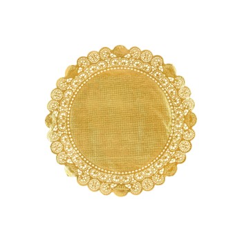 Duni Tortenspitzen Rund 36cm gold, D:36cm, 100 Stk. Duni Tortenspitzen Rund 36cm gold, D:36cm, 100 Stk.