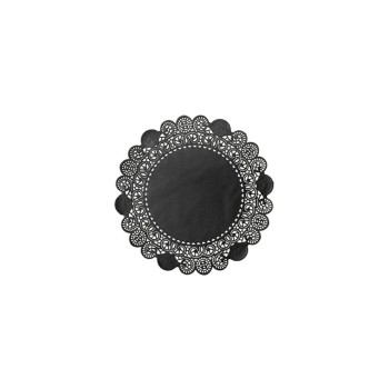 Duni Tortenspitzen Rund 30cm black , D:30cm, 250 Stk. Duni Tortenspitzen Rund 30cm black , D:30cm, 250 Stk.