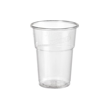 Duni Glas 250ml PLA Füllstrich, 50 Stk.