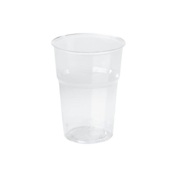 Duni Glas 390ml PLA Füllstrich, 50 Stk.