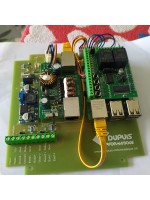 Board equipped for access control or other home automation applications
