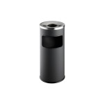 Durable Papierkorb Safe with Ascher Anthraz., Masse: 630 x 250 mm