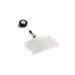 Durable Ausweishalter Hartbox for 2 Karten, with Jojomechanik, Pack à 10 Stück