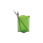 DURABLE Pot à crayons Trend Vert/Transparent