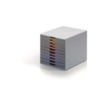 Durable Schubladenbox Varicolor 10, 10 farbige Schubladen, 292x280x356mm Durable Schubladenbox Varicolor 10, 10 farbige Schubladen, 292x280x356mm