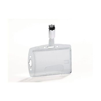 Durable Ausweishalter Hartbox für 1 Ausweis, mit Clip, Pack à 25 Stück Durable Ausweishalter Hartbox für 1 Ausweis, mit Clip, Pack à 25 Stück