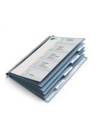 Durable 5fach-Hefter with blueem Hintergrund, zum Anlegen einer Personalakte