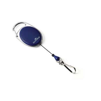 Durable Kartenhalter Style dunkelblau, mit Karabinerhaken, bis zu 80cm Durable Kartenhalter Style dunkelblau, mit Karabinerhaken, bis zu 80cm