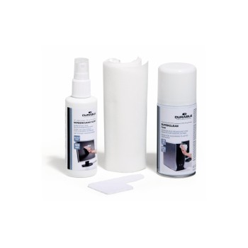 Durable PC Cleaning Kit, Schaumreiniger, Spray, Vliestücher
