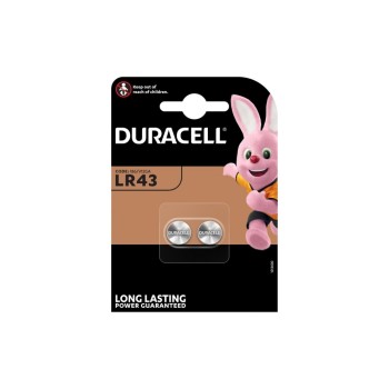 Duracell Alkaline LR43, 2 Stk, 1,5 Volt, 2 Stück Duracell Alkaline LR43, 2 Stk, 1,5 Volt, 2 Stück