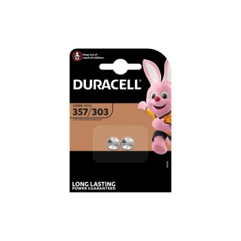 Duracell Silberoxid 357 / 303, 2 Stk, 1,5 Volt, 2 Stück Duracell Silberoxid 357 / 303, 2 Stk, 1,5 Volt, 2 Stück