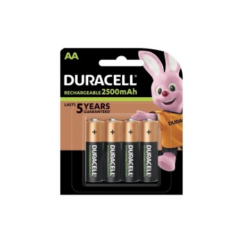 Duracell Rechargeable AA, 4 Stk, 2400 mAh, 4 Stück Duracell Rechargeable AA, 4 Stk, 2400 mAh, 4 Stück