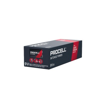 DURACELL Batterie PROCELL 673mAh, 9 Volt, 673mAh, 10 Stück, PC1604, 6LR61 DURACELL Batterie PROCELL 673mAh, 9 Volt, 673mAh, 10 Stück, PC1604, 6LR61
