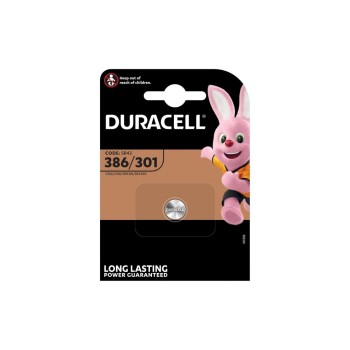 DURACELL Knopfbatterie Specialty 386/301, 1.5 Volt, 1 Stück, V386,V301,SR43W,SR4WS DURACELL Knopfbatterie Specialty 386/301, 1.5 Volt, 1 Stück, V386,V301,SR43W,SR4WS