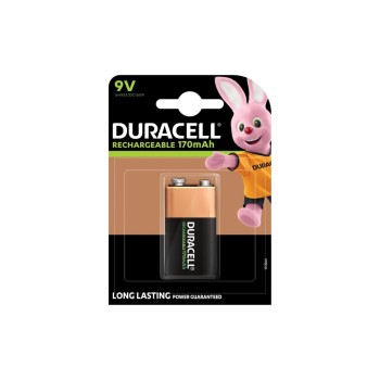 Duracell accu Recharge 9V, HR22, 170 mAh Duracell accu Recharge 9V, HR22, 170 mAh