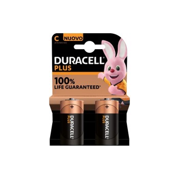 Duracell C Plus Power MN1400, LR14 K2, 1,5 Volt, 2 Stück Duracell C Plus Power MN1400, LR14 K2, 1,5 Volt, 2 Stück