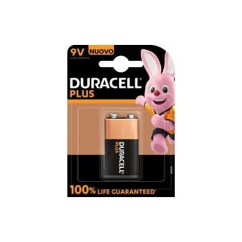 Duracell 9V Plus Power MN1604 6LR61 K1, 9,0 Volt, 1 Stück Duracell 9V Plus Power MN1604 6LR61 K1, 9,0 Volt, 1 Stück