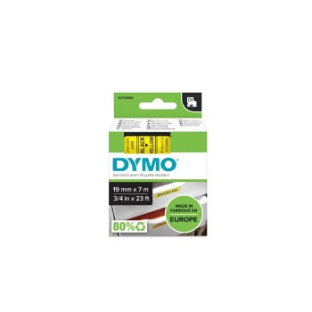 DYMO Ruban d’étiquettes D1 Noir auf Jaune DYMO Ruban d’étiquettes D1 Noir auf Jaune