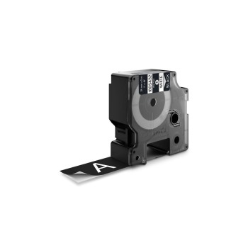 DYMO Ruban d'étiquetage Rhino Blanc sur Noir DYMO Ruban d'étiquetage Rhino Blanc sur Noir
