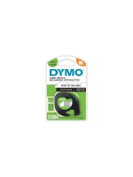 Dymo LetraTag Beschriftungsband, Papier 12mm x 4m