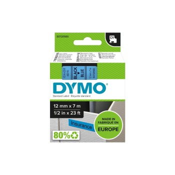 Dymo Schriftband D1, 12mm x 7m, Band: bleu Dymo Schriftband D1, 12mm x 7m, Band: bleu