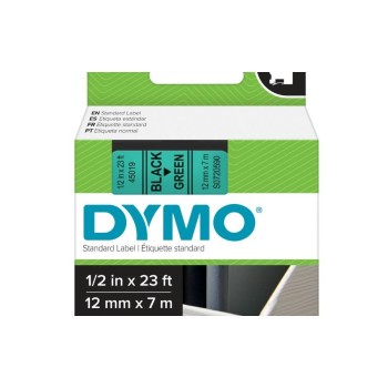 DYMO Ruban d’étiquettes D1 Noir auf Vert DYMO Ruban d’étiquettes D1 Noir auf Vert