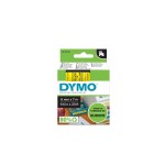 Dymo Schriftband D1, 6mm x 7m, Band: jaune