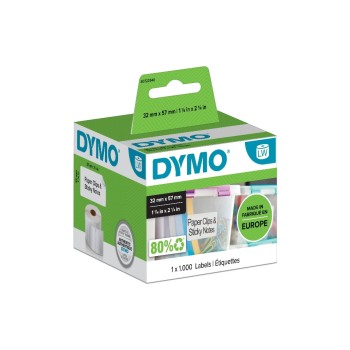 Dymo Vielzweck-étiquettes 32x57mm, blanc Dymo Vielzweck-étiquettes 32x57mm, blanc