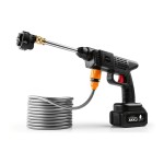 EASYmaxx Nettoyeur haute pression à batterie 21 V, noir