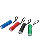 EASYmaxx Mini-lampe de poche 4.5 V Lot de 4 bleu/noir/rouge/vert