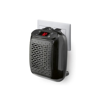 EASYmaxx Steckdosen-Heizlüfter, 800W black 