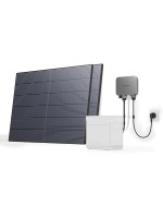 EcoFlow PowerStream Balkonkraftwerk Set, mit 1x 600W Mik. und 2x 400W Starres Solar.