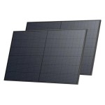EcoFlow 520W Rigid Solar Panel (2-Pack), Schwarz