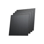 EcoFlow 250W Rigid Solar Panel (4-Pack), Schwarz