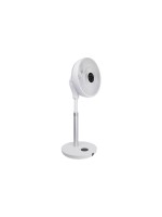 Ecofort Ventilateur sur pied ecoQ SilentAir Uno Blanc