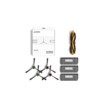 Ecovacs Ersatzset 920/920/T8/T9/N9, 1xHauptbürste 4xSeitenbürste 3xFeinstaubfil Ecovacs Ersatzset 920/920/T8/T9/N9, 1xHauptbürste 4xSeitenbürste 3xFeinstaubfil