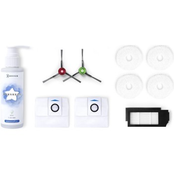 Ecovacs Ersatzset Deebot X1 OMNI, 2x SeBu, 1 FeFi, 2 StBe, 2 Retu, 1 Relö Ecovacs Ersatzset Deebot X1 OMNI, 2x SeBu, 1 FeFi, 2 StBe, 2 Retu, 1 Relö