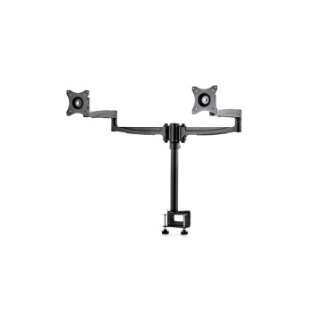 Edbak 2er Monitor Tischhalterung DM121, Tischklemme, bis 100x100, 19-24, bis 10kg Edbak 2er Monitor Tischhalterung DM121, Tischklemme, bis 100x100, 19-24, bis 10kg
