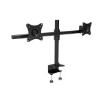LCD Tischhalterung Edbak für 2x 19-27, bis max.20kg Tragkraft, schwarz