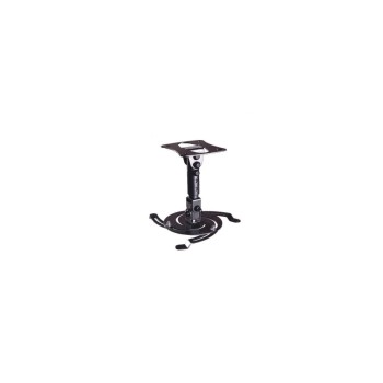 Edbak PM 3, Universaldeckenhalterung, Belastung bis max. 15 kg, black Edbak PM 3, Universaldeckenhalterung, Belastung bis max. 15 kg, black