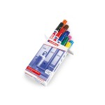 Edding Permanent Marker 3000, assortiert, Box à 10 Stück farbig sortiert