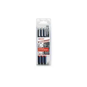 Edding Profipen 1800 3er-Set black , 0.1mm, 0.25mm, 0.3mm + GelRoller 0.7mm Edding Profipen 1800 3er-Set black , 0.1mm, 0.25mm, 0.3mm + GelRoller 0.7mm