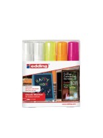 Edding Kreidemarker 4090 5er-Set, 4-15mm Keilspitze, assortiert