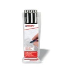 Edding Profipen 1800 3er-Set noir, 0.1mm, 0.25mm, 0.3mm