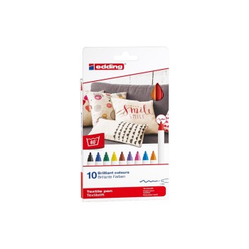 edding Marqueur pour textiles 4600 10 pièces