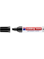 Edding Permanent  Marker 500, black, Strichbreite ca. 2-7 mm