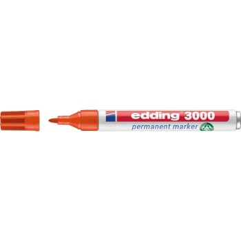 edding Marqueur indélébile 3000 orange