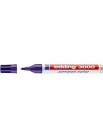 Edding Permanent  Marker 3000, violett, 1 Stk., Strichbreite ca. 1.5-3 mm